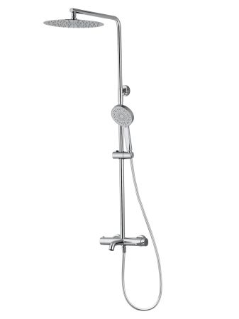 Душевая система WONZON & WOGHAND STICK, Хром (WW-88739017-CR), артикул WW-88739017-CR