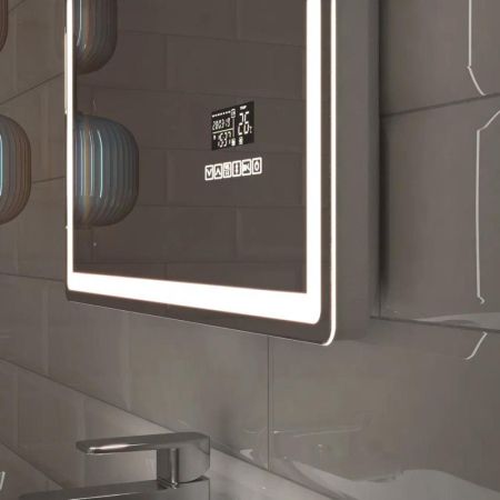 Зеркало VIGO Geometry Media voice 800, артикул 048