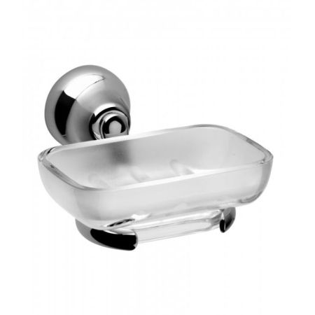 Bongio Axel Мыльница подвесная, 140х155 мм, цвет хром, артикул 15015CR00