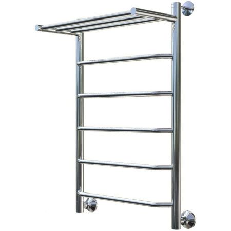 Водяной полотенцесушитель Тругор Браво 1 П НП 80x50 с полкой Хром