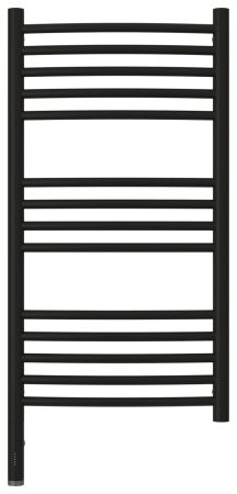 Полотенцесушитель, Сунержа, Богема 3.0, выгнутая, электрический, ширина, мм-432, глубина, мм-88, высота, мм-924, межосевое расстояние-400, нагревательный элемент-ТЭН, подключение-нижнее слева, электрокомплект-МЭМ, мощность, Вт-300, материал-нержавеющая ст, артикул 31-5802-8040