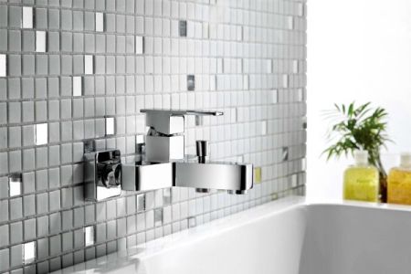 Смеситель для ванны Bravat Riffle F672106C-01 Хром, артикул F672106C-01