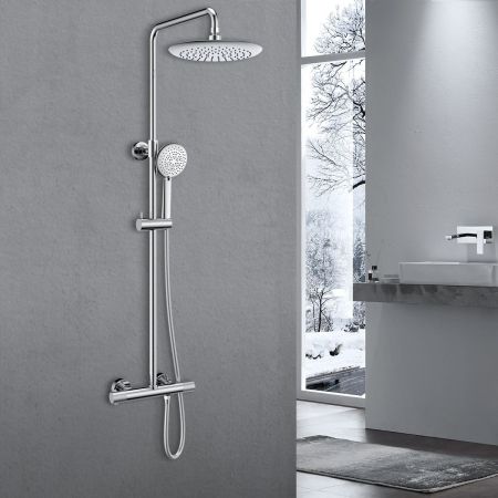 Душевая стойка Desire VSFS-1D0TCH термостатическая, хром, артикул VSFS-1D0TCH