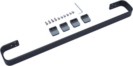 Рейлинг для полотенцесушителя Allen Brau Infinity 8.21007.BBA-2 черный браш, артикул 8.21007.BBA-2