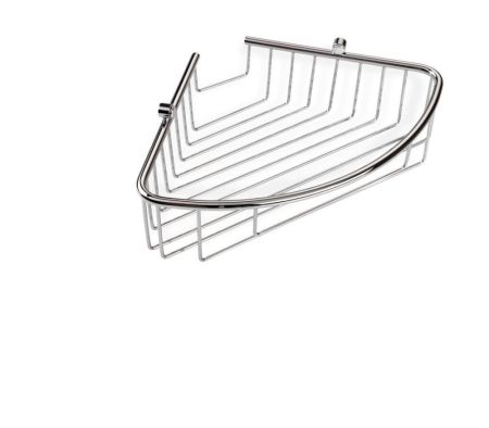 Stil Haus, решётка в ванную 1-уровневая угловая, высота 7 см, цвет хром, артикул 952(08)