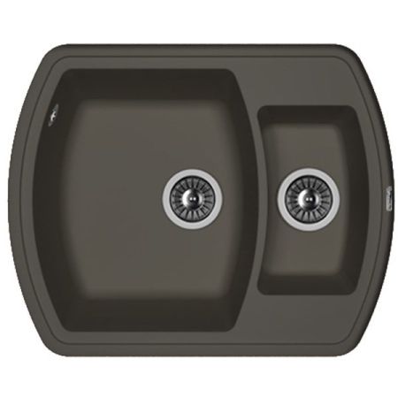 Кухонная мойка Florentina Нире-630K 20.220.D0630 Антрацит, артикул 20.220.D0630.302