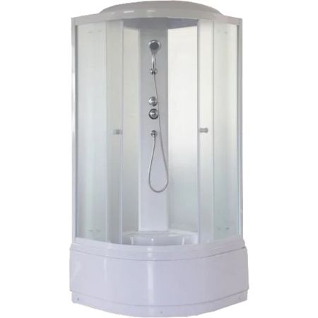 Душевая кабина Parly Tomorrow ET82 80х215 профиль Белый стекло жемчужное, артикул 7233