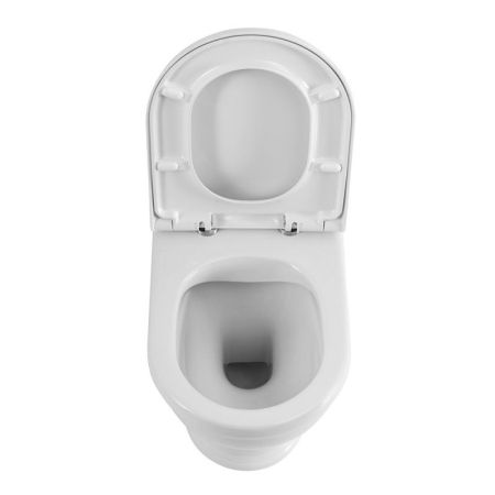 Унитаз приставной безободковый CEZARES GIUBILEO, артикул CZR-265-CBR