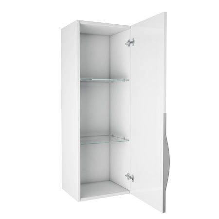 Полупенал Sjel, 30 R, белый лак