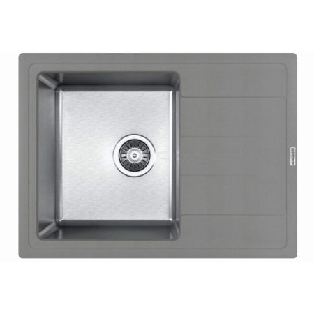 Кухонная мойка Florentina КОМБИ 21.390.B0650.307, серый шёлк, артикул 21.390.B0650.307