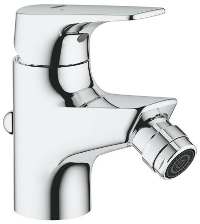Смеситель для биде GROHE BauFlow с донным клапаном, хром (23754000) Смеситель для биде GROHE BauFlow с донным клапаном, хром (23754000)
