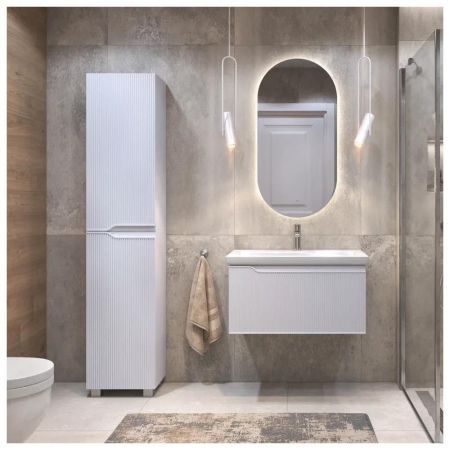 Тумба с раковиной напольная VIGO Neo 341-com, 80 см, артикул 341-com