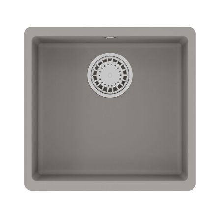 Кухонная мойка Lemark SINARA 440-U подстольного монтажа из кварцгранита цвет: Грей (9910069), артикул 9910069