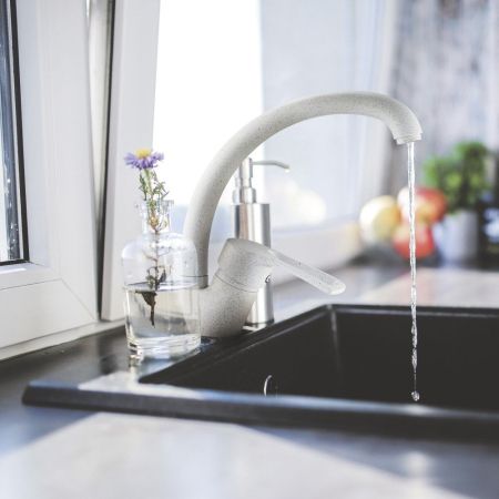 Смеситель для кухни G.Lauf 8G4-A181KW, белый