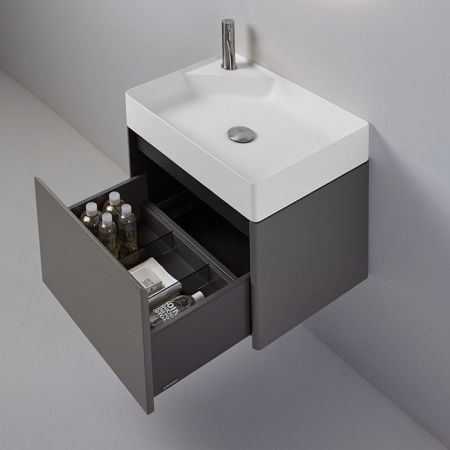 ANTONIO LUPI SIMPLO Раковина 540х420х110мм, для установки на столешницу, с 1 отверстием для смесителя, с самотечным донным клапан, Flumood, цвет белый, артикул SIMPLO54*1