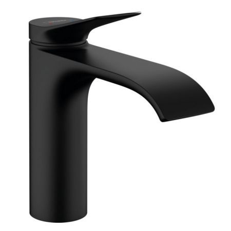 Смеситель для раковины, Hansgrohe, Vivenis, тип открывания воды-однорычажный, тип регулирования воды-керамический картридж, монтаж-на раковину/столешницу, отверстия для монтажа-1, высота, мм-168, вынос излива, мм-146, тип излива-неподвижный, донный клапан, артикул 75022670