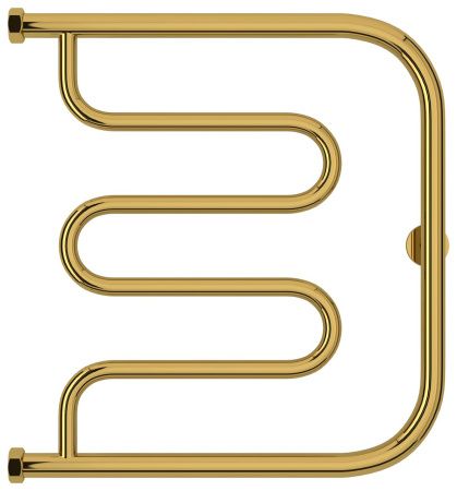 Полотенцесушитель водяной "Лира+" 500х500 Н. Г. 1" (Золото)