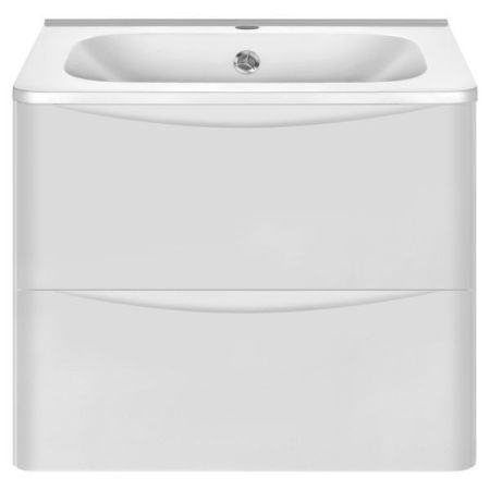 Тумба под раковину Vincea Paola VMC-2P600GW подвесная G.White, артикул VMC-2P600GW