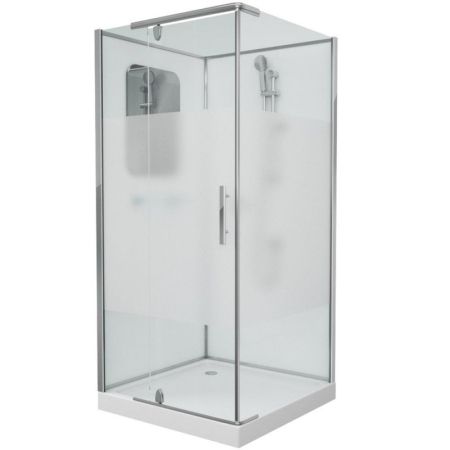 Душевая кабина Grossman GR-170Q L 100x100 без гидромассажа, артикул GR170QL