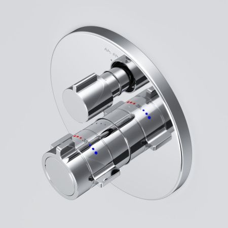 F85A95600 X-Joy Смеситель встроенный с ТМС на 3 потребителя, хром F85A95600 X-Joy Смеситель встроенный с ТМС на 3 потребителя, хром