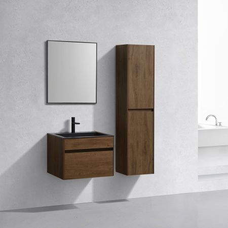 База под раковину Chiara 600 подвесная, 1 выкатной ящик soft-close, T.Oak, артикул VMC-2C600TO