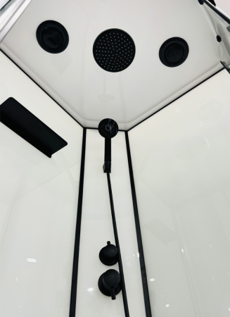 Душевая кабина Royal Bath FATO RB 90CK-М-BL (рифленое), артикул RB90CK-M-BL FATO