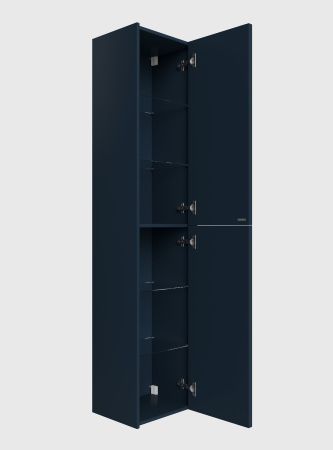 Шкаф-пенал Allen Brau Fantasy 40 1.11007.BGM 2.0 синий матовый, артикул 1.11007.BGM 2.0