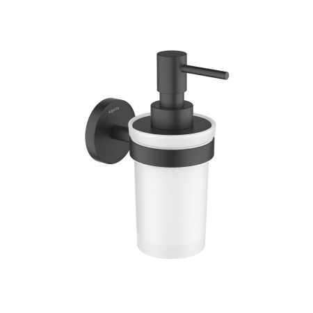 Дозатор AQUATEK, матовый черный AQ4105MB ЕВРОПА, артикул AQ4105MB