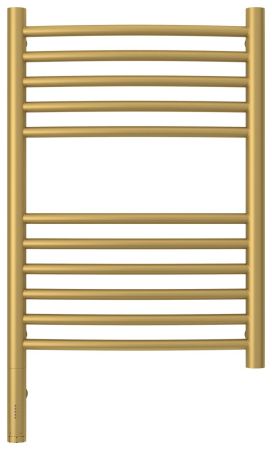 Полотенцесушитель электрический "БОГЕМА 3.0" 600х400 / МЭМ левый (Матовое золото), артикул 032-5802-6040