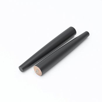 Опора мебельная, 2 шт, массив березы, 30 см, черный, Optima Home, IDDIS, OPH30B1i96