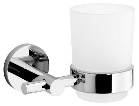Стакан для зубных щеток AR002, цвет хром, артикул AR002CR