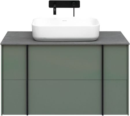 Тумба под раковину Allen Brau Reality 90 1.32006.CGM олива матовый, артикул 1.32006.CGM