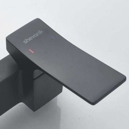 Гигиенический душ со смесителем Shevanik S4005H-1, черный