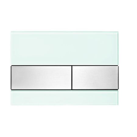 TECEsquare, cтекло зеленое, клавиши шлифованная нерж. сталь, артикул 9240804