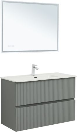 Тумба под раковину Aquanet Джейн 100 мисти грин, артикул 00313320