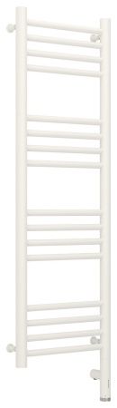 Полотенцесушитель электрический "БОГЕМА 3.0" прямая 1000х300 / МЭМ правый (Матовый белый)