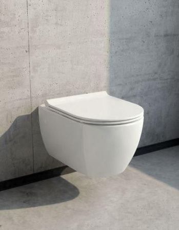 Bianca подвесной унитаз матовый белый