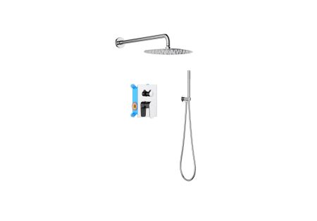 Set 3 в 1 душевой комплект AQUATEK AQ1272CR ОБЕРОН, артикул AQ1272CR