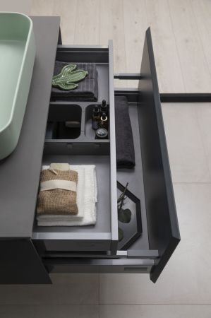 Тумба под раковину Allen Brau Infinity 85 1.21002.AM антрацит матовый, артикул 1.21002.AM