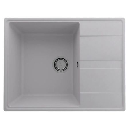 Кухонная мойка Ulgran Quartz Prima 650-04, платина, артикул Prima 650-04