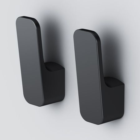 A8F35622 Func Набор Крючков для полотенец, 2 шт, черный, артикул A8F35622