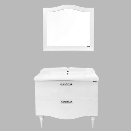 Зеркало Comforty Монако 100 4136986 Белое