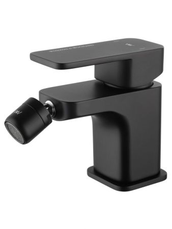 Смеситель для биде WONZON & WOGHAND ARNIE, Черный матовый (WW-695001-MB)