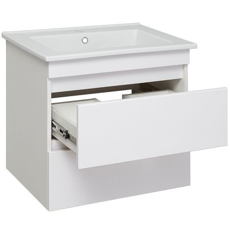 Тумба под раковину Runo Манхэттен 65 4620750029203 Белая