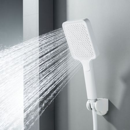 Смеситель для ванны Shevanik S9952C, белый, артикул S9952C