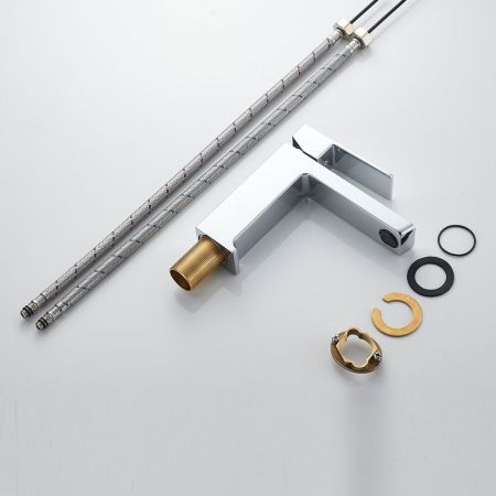 Смеситель для раковины Rose R1801-1, хром, артикул R1801-1