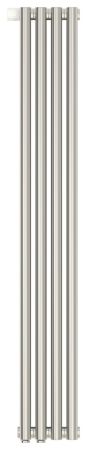 Отопительный радиатор ЭСТЕТ-0 н/ж EU50 левый 1200х180 / 4 сек (Матовый БЕЛЫЙ), артикул 30-0320-1204
