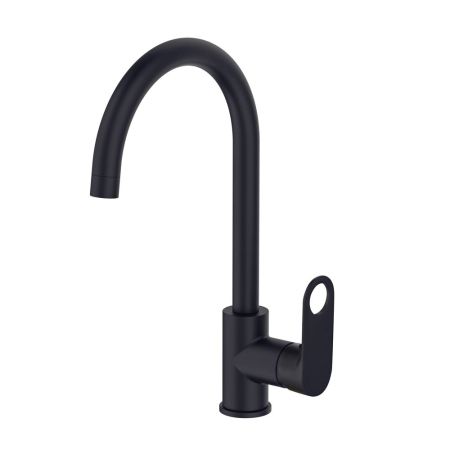 Смеситель для кухни D-Lin D155377-A, черный