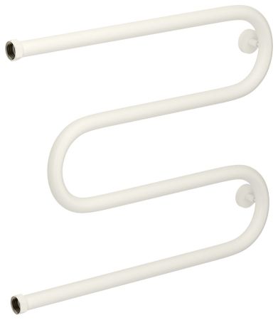 Полотенцесушитель водяной "М-обр.+" 500х650 Н. Г. 1" (Матовый Белый), артикул 30-4007-5065