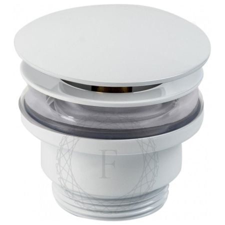 Донный клапан для раковины FILARETE FL75W, белый, артикул FL75W
